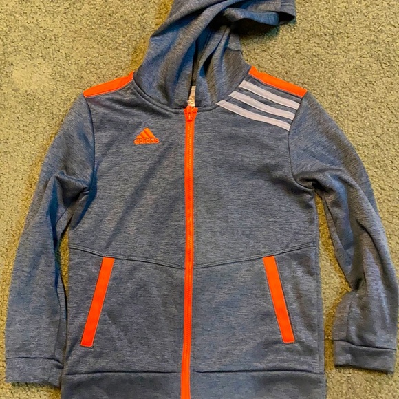 adidas Other - ADIDAS Kids Full-Zip Hoodie. Size 6 New